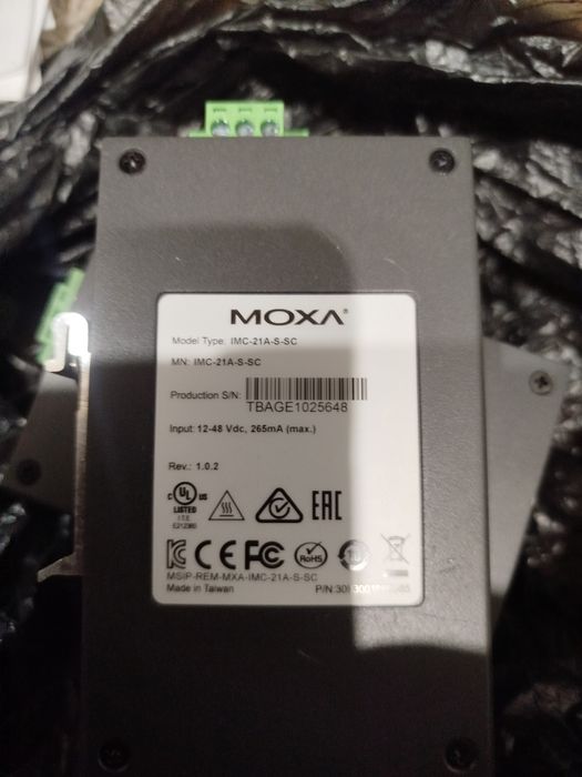 Медиаканвертер Moxa
