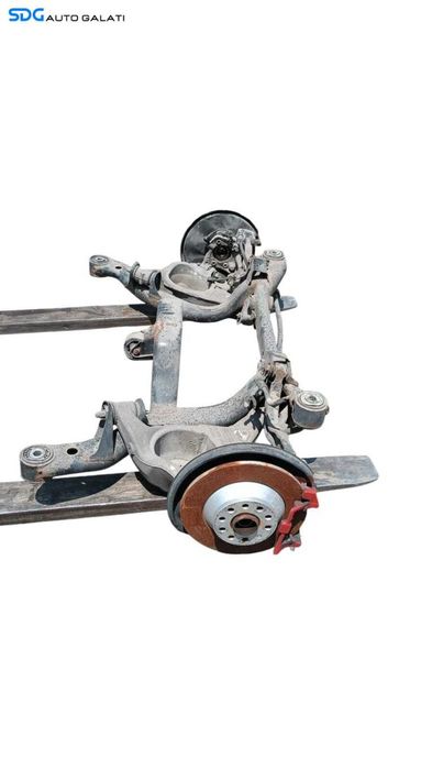 Punte Spate Completa pe Perne de Aer cu Fuzeta Butuc Rulment Stanga Dreapta Audi A6 C6 Allroad Quattro 4x4 2004 - 2008 [M8460]