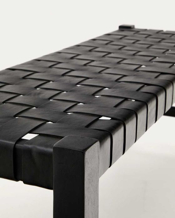 Bancheta Piele Kave Home