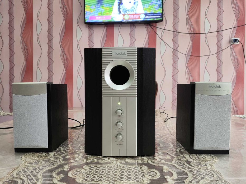 Orginal 2.1 Microlab subwoofer sotiladi aybi yo‘q