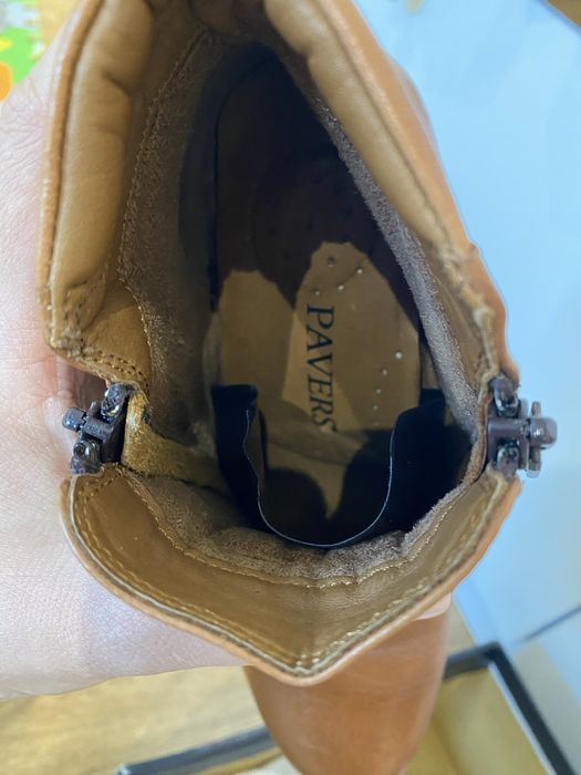 Сапоги натур телячья кожа