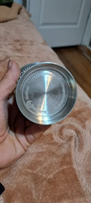 Pahar zinc cu certificat