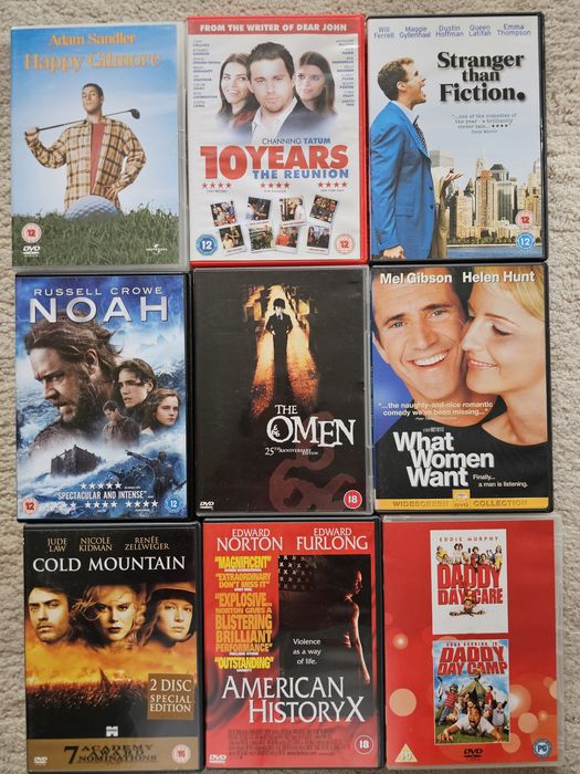 Оригинални DVD от лична колекция на Английски език