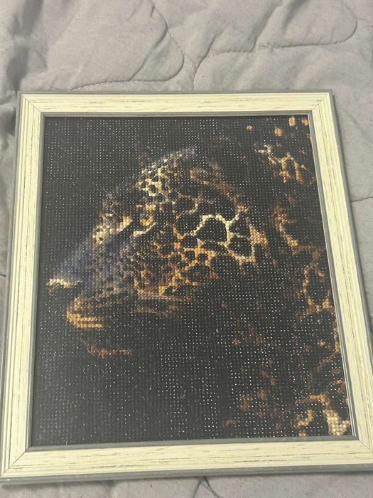 Диамантен гоблен 25/35 във рамка ръчна изработка