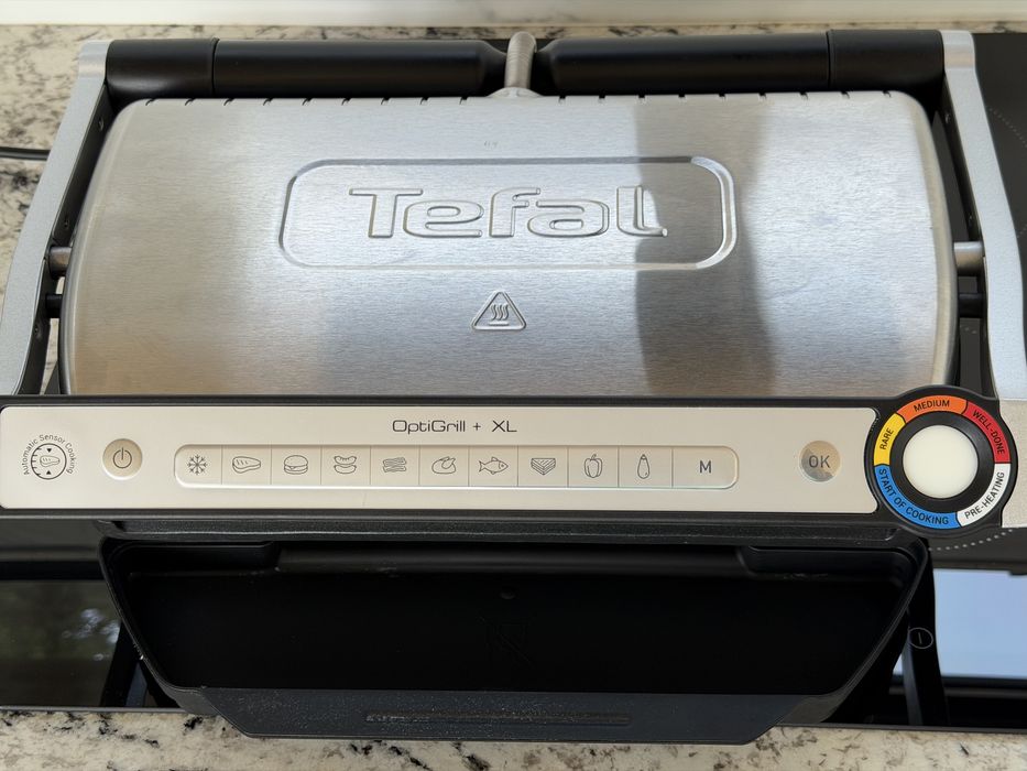 Gratar Tefal Opti Grill +Xl- Folosit de cateva ori -stare perfecta