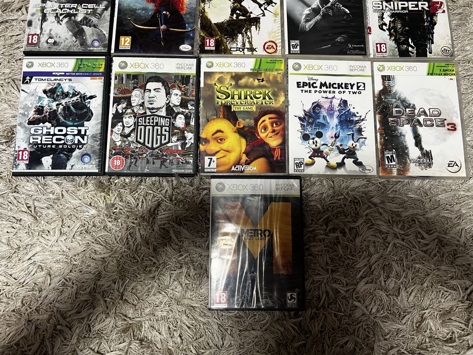 Диски на xbox360