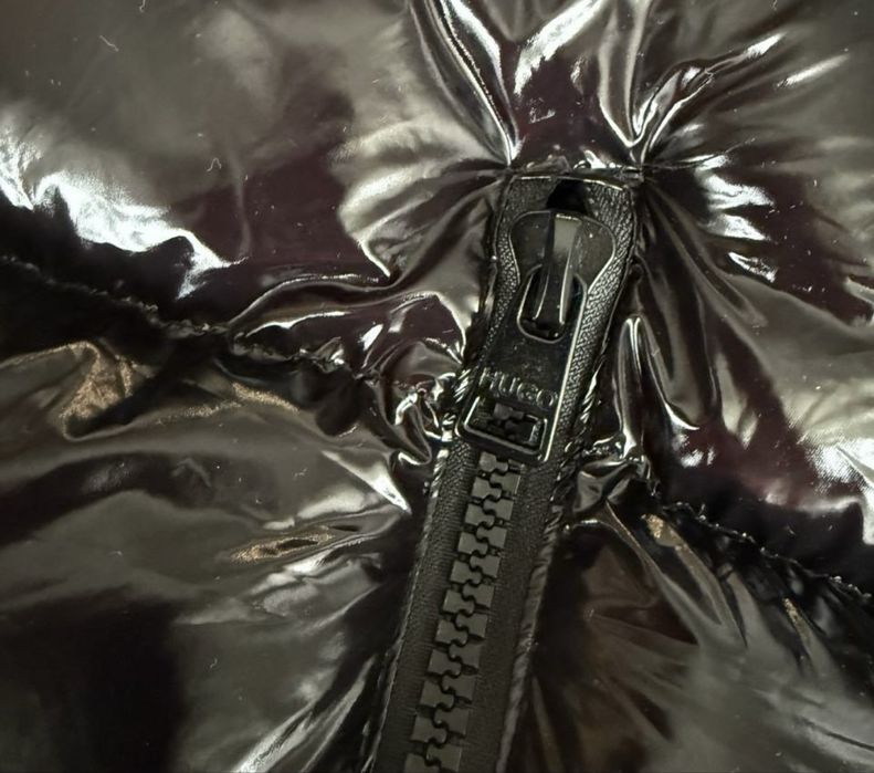 Geacă Hugo Boss puffer bărbați lucioasă premium – iarnă groasă – XXL