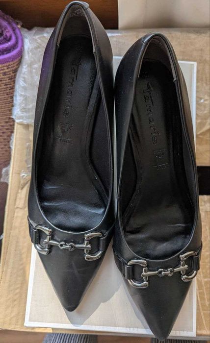 Продам туфли, б/у, кожа, 41 размер