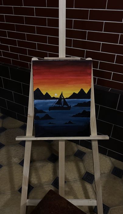 Мольберт подставка для картин картинка рисунок