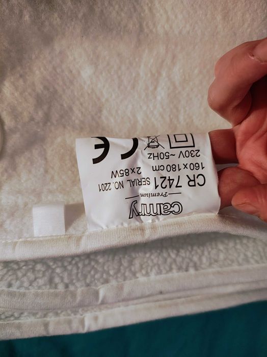 Saltea electrica dubla patura