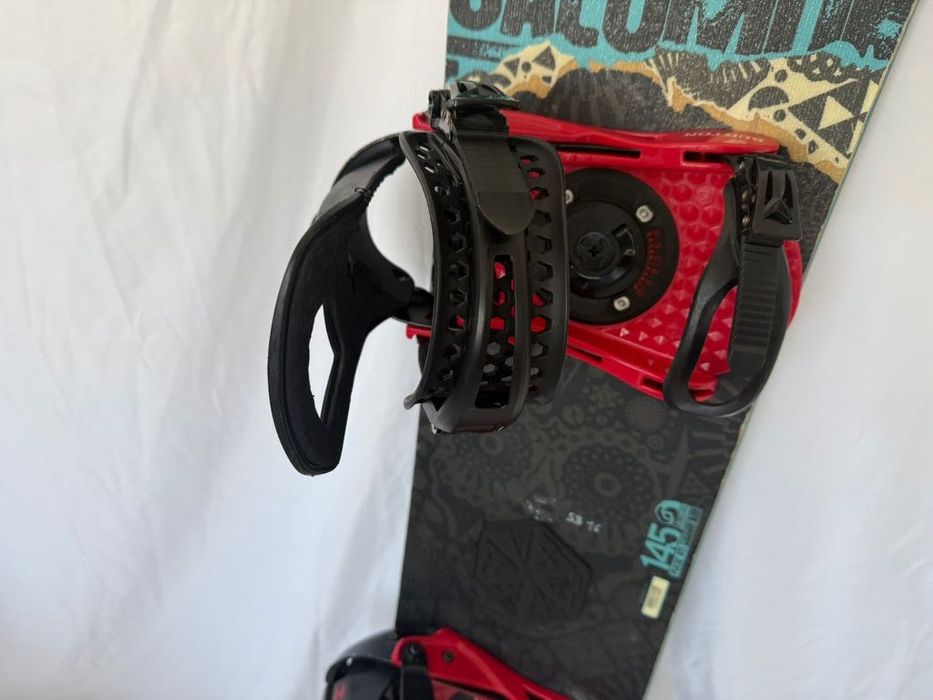 Placa Snowboard Salomon Pulse 145cm + Legături Burton