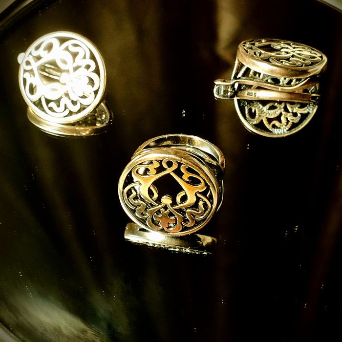 Комплект ЭТНО серебро