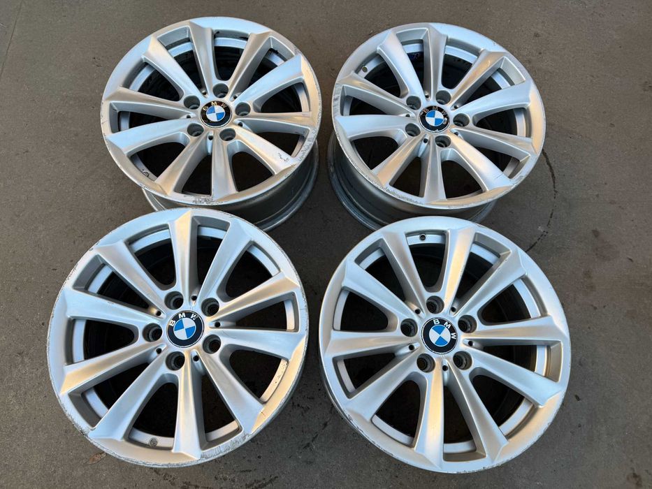 4 бр. оригинални алуминиеви джанти BMW 17" 5x120 ф72.6 ET30, 8J