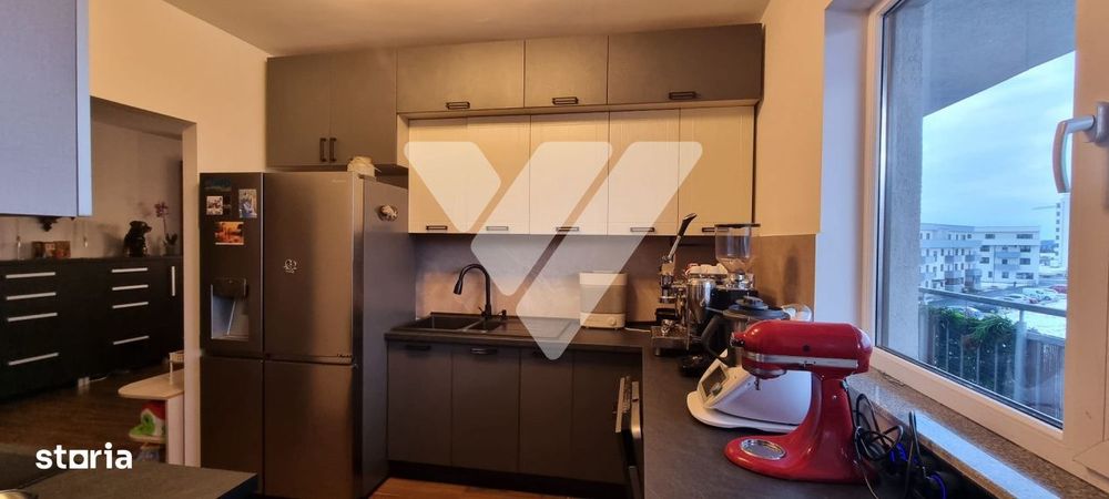 Apartament 3 camere mobilat 92 mp etaj 3 bloc nou zona Rahovei Sibiu