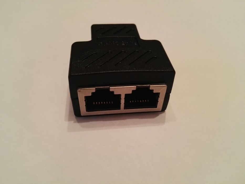 Сплитер, RJ45 адаптер, разклонител, удължител женски