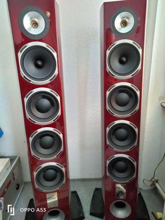 Boxe Triangle Magellan Quatuor SW2 rosewood + 10m cabluri boxe Sibix