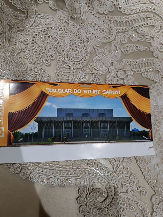 8 mart munosabati bilan gala konsert 10 kuni 4 ta bilet.