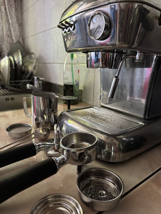 Espressor manual Ascaso Dream + Rasnita Wilfa – set complet espresso + accesorii originale