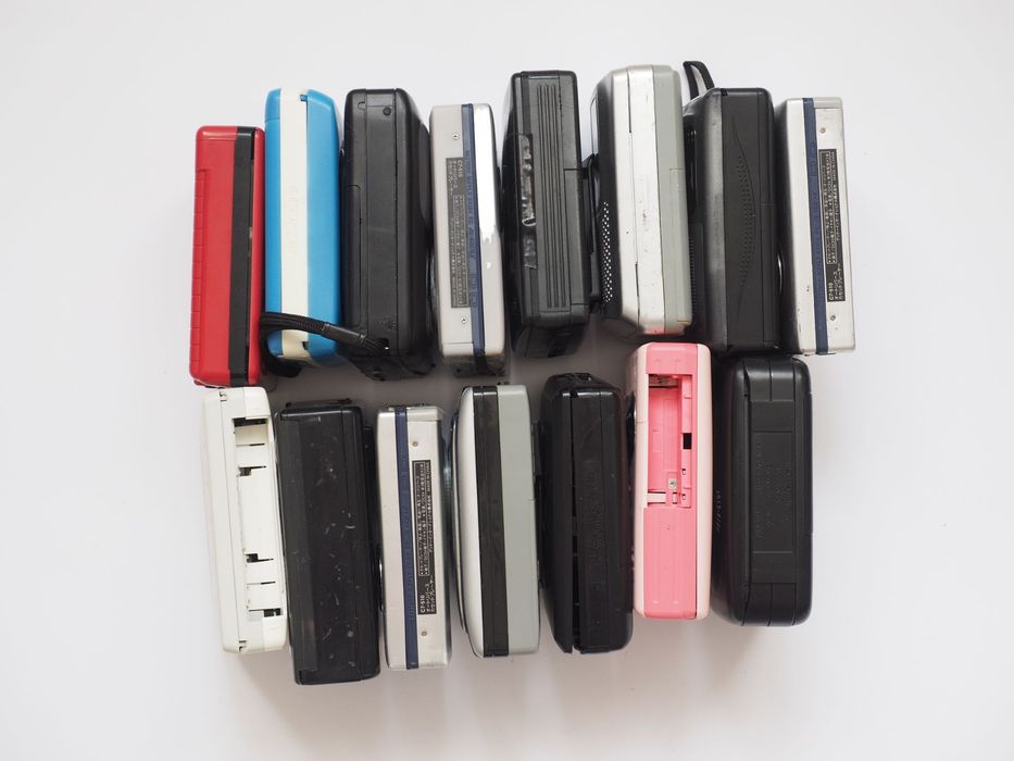 Playere din Japonia, PREȚ PENTRU 15 BUC., Sony, Aiwa, Sanyo, Panasonic - casetofon retro