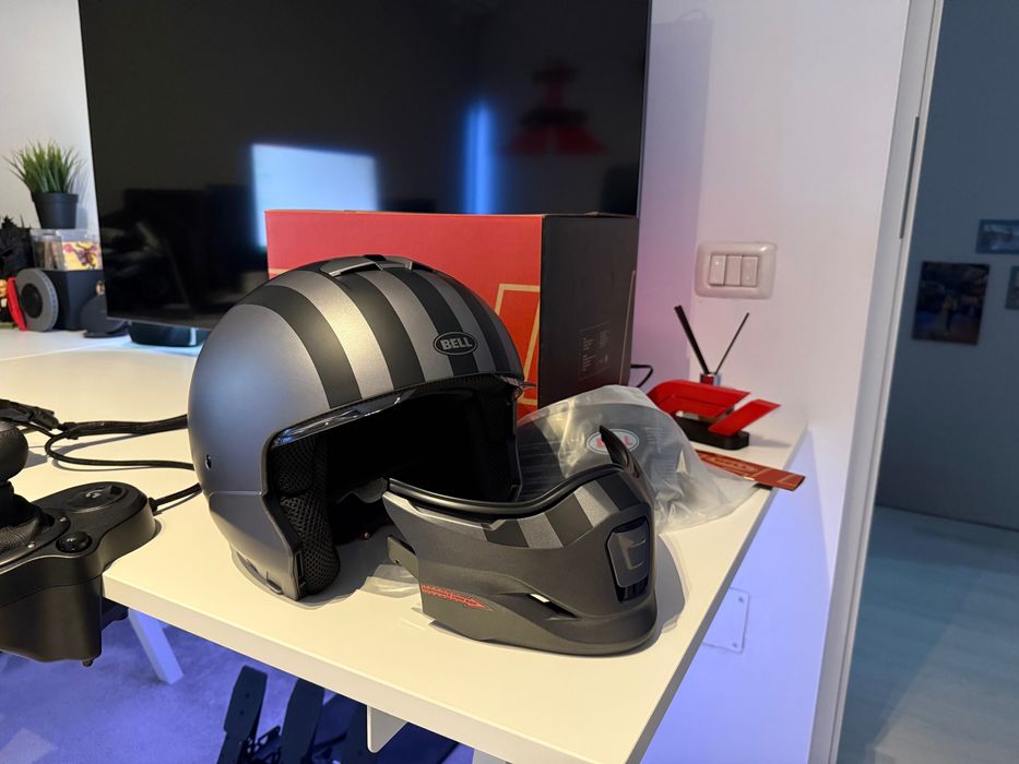 Bell Broozer Free Ride XL + Viziera fumurie - Noi, in garantie