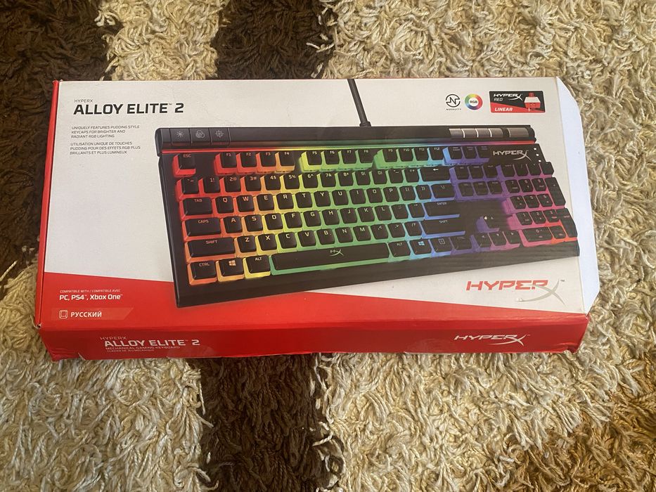 Продам клавиатуру Hyper X Alloy Elite 2