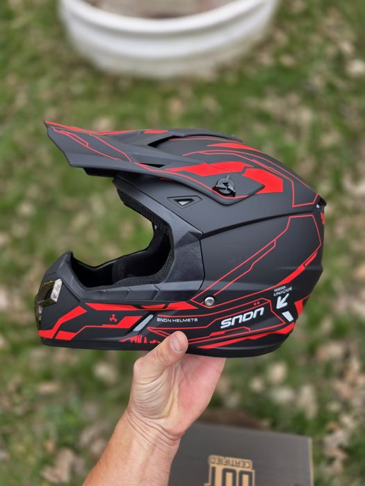 Casca moto atv MX ENDURO CROS DOWNHILL L noua ambalata
