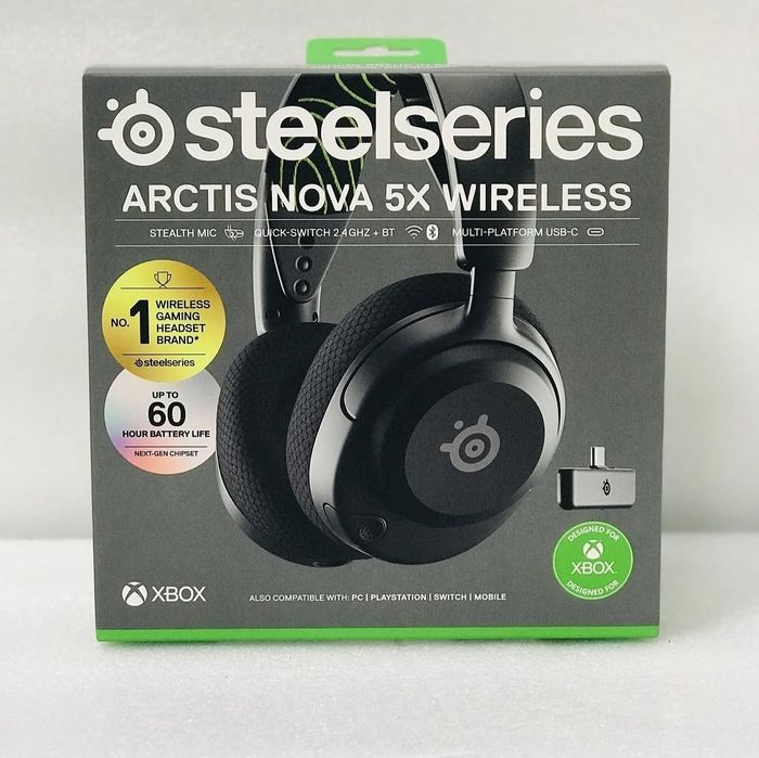 Steelseries nova 5x ПК/Xbox Беспроводные Наушники