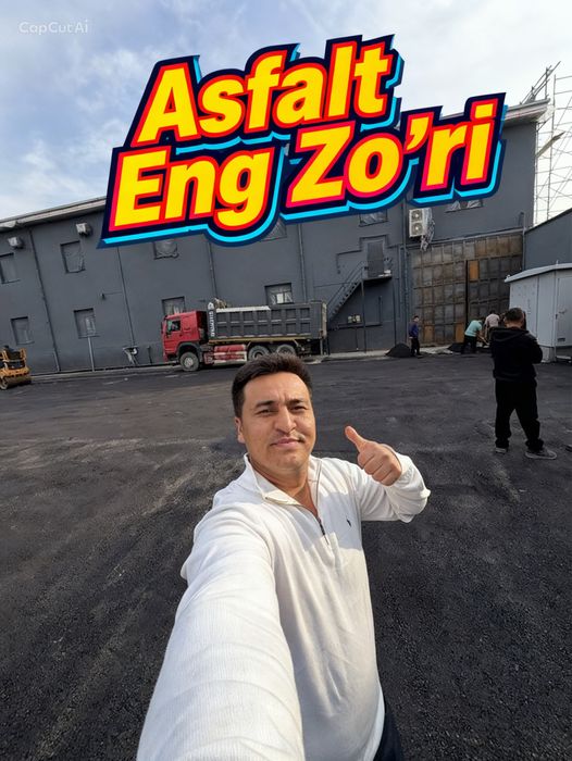 Асфальт хизмати/ Asfalt Yotqizish Ishlari Asfalt qilamiz/ Асфалт иши