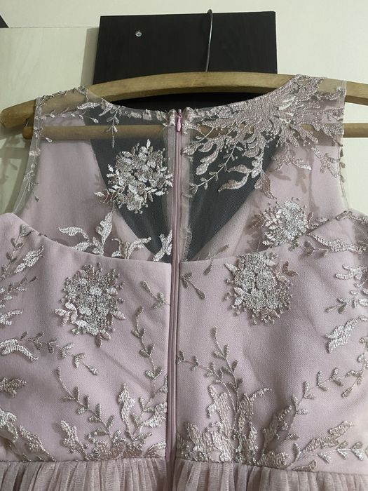 Rochita ocazie roz pudra