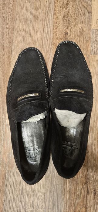 Pantofi tip mocasini din piele întoarsă mărimea 42