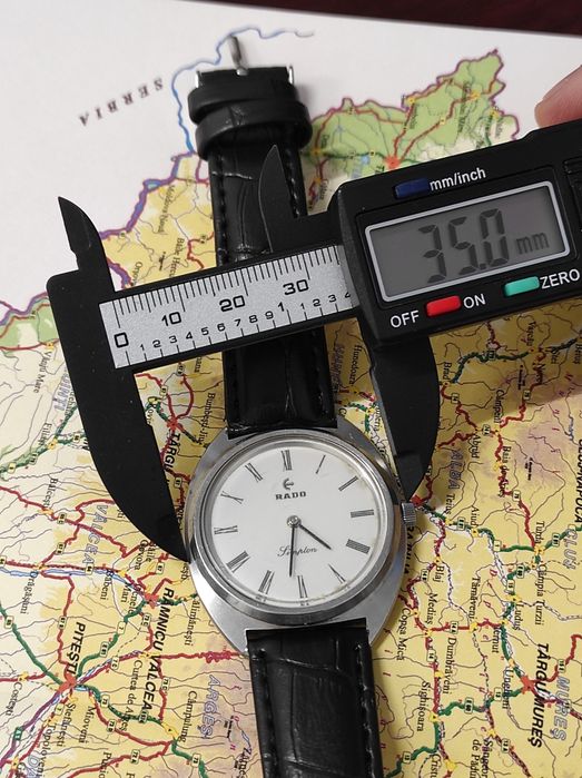 Ceas RADO Simplon vintage - mecanic, 17 rubine, functional