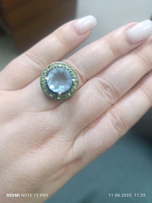 Серебряное кольцо