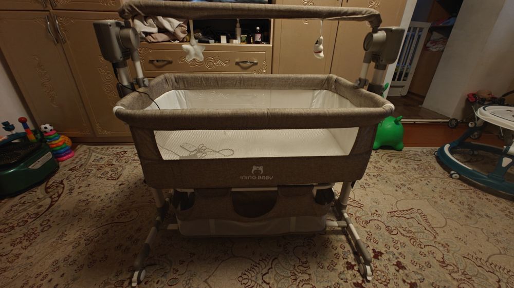 Манеж кровать качалка