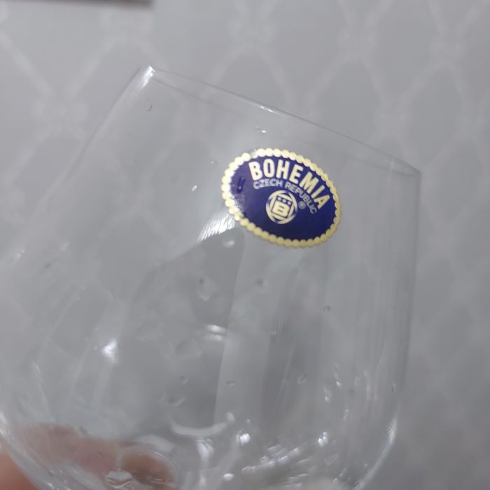 Бакалы для коньяка богемское стекло