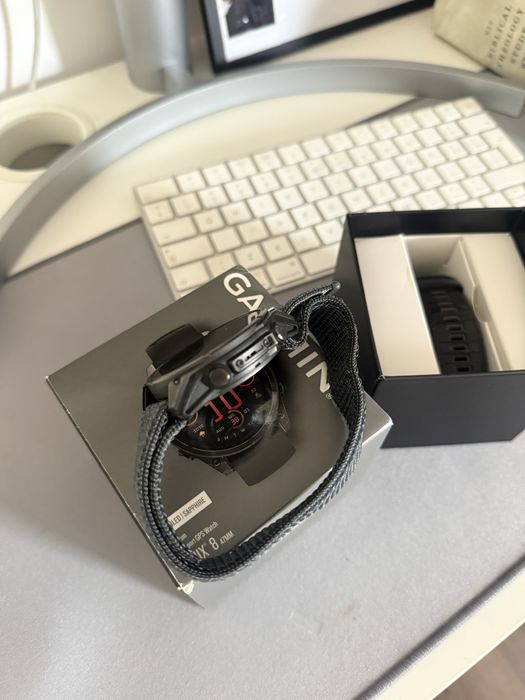Garmin Fenix 8 Sapphire Titanium 47mm