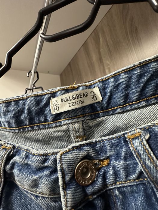 Джинсы и юбка рванки