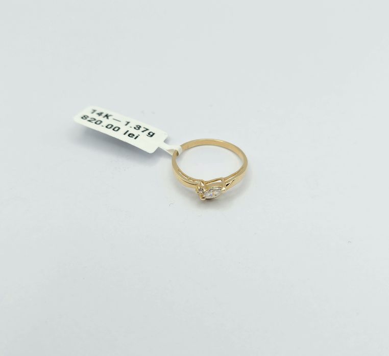 Bijuteria Royal inel din aur 14k 1.37 gr