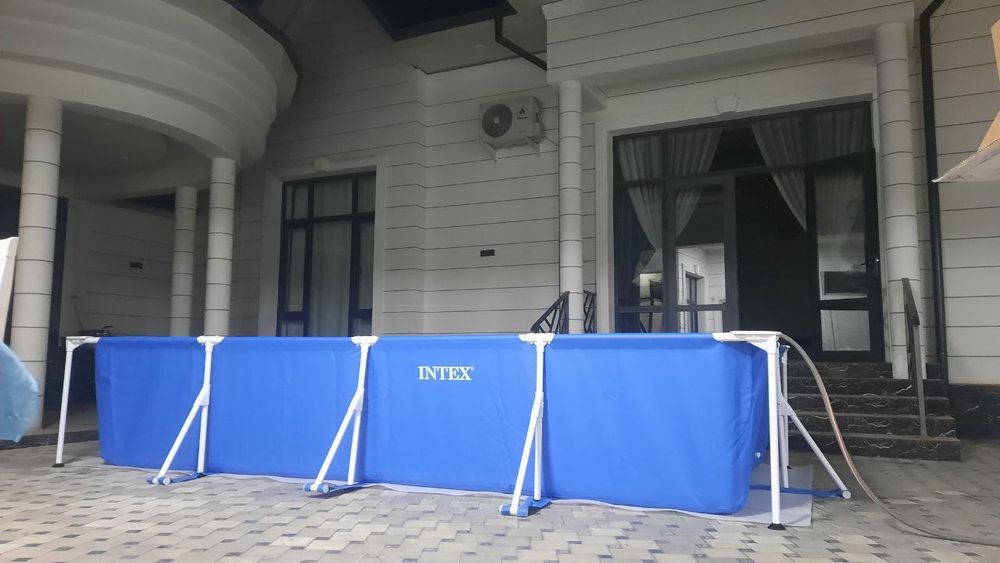 Intex бассейн 4.5х2.2х84см 7127литр