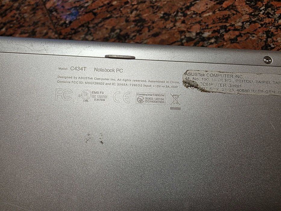Лаптоп Asus Chromebook flip C434T