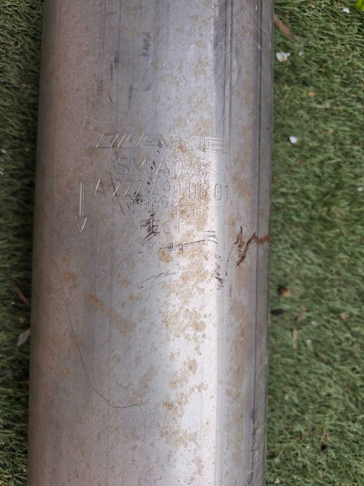 W222 S63 Preface генерация - ляво гърне + тръба