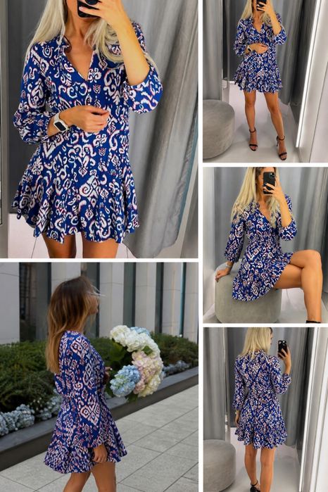 Лятна рокля ZARA XS размер