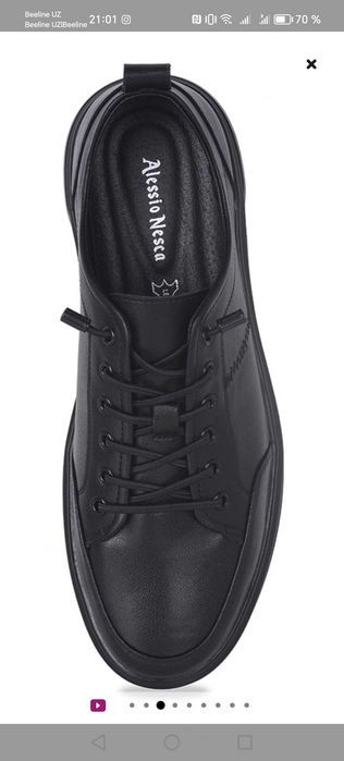 Обувь мужской, туфли из натуральный кожи