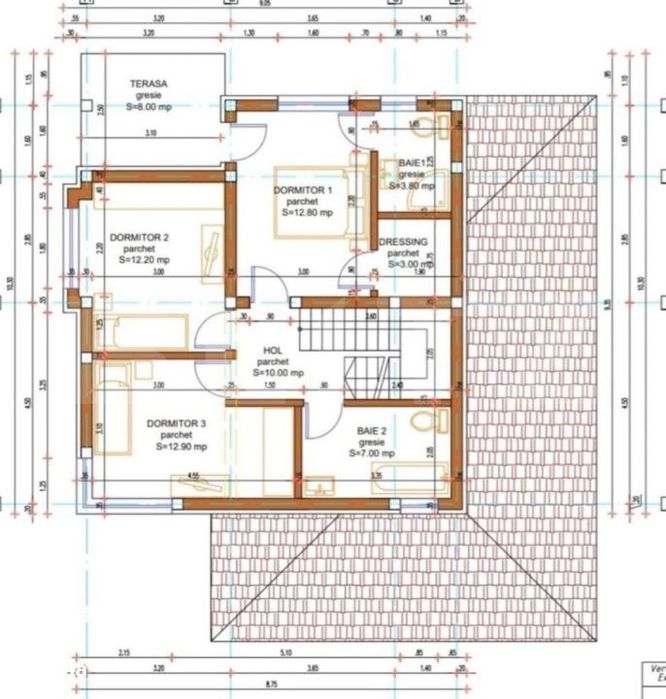 OFERTA! Teren cu 6 Autorizatii de Construire pentru casa (P+E) in Jucu