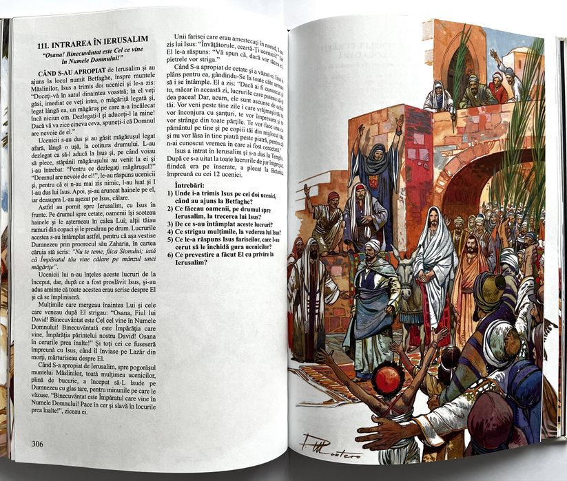 Cartea Biblia ilustrată pentru copii repovestita de Sorin Berchez