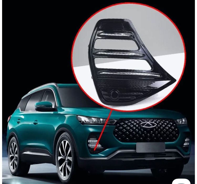 Накладка противотуманный фары Черри тиго 7 про