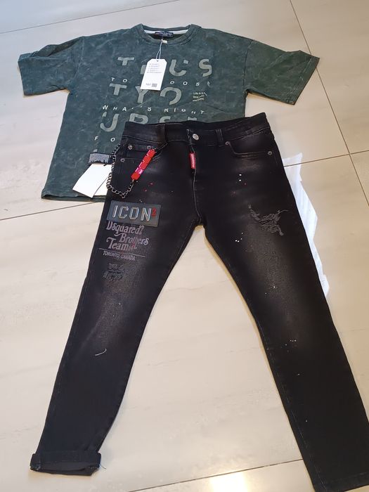 Compleu copii blugi și tricou