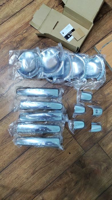 Хром накладки на рав4