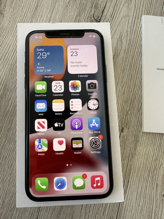 Iphone 10 X като нов!!! Space grey !