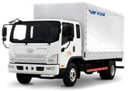 Автофургон бортовой с тентом FAW TIGER V VUM1110, 24.6М3