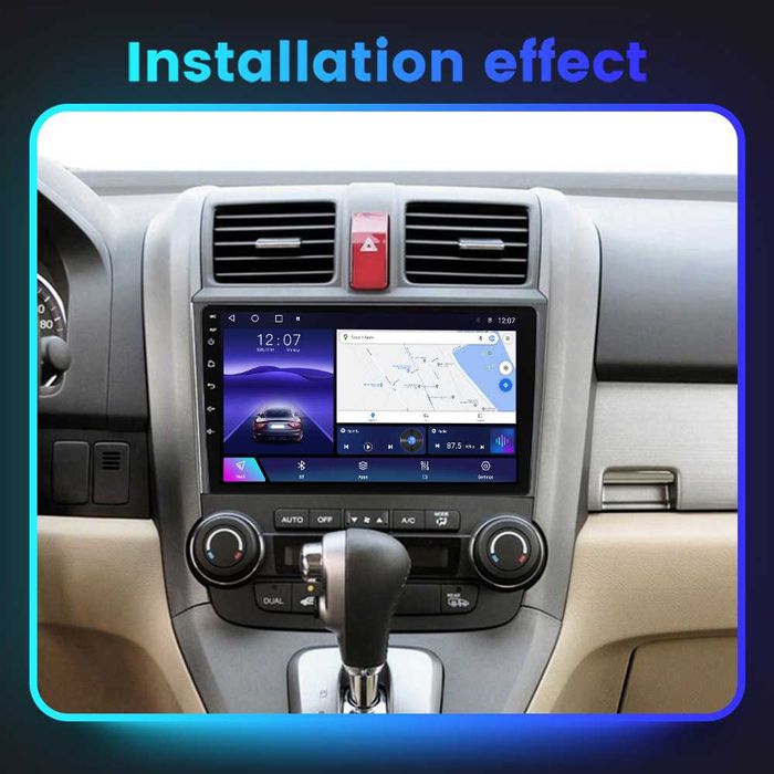 Navigatie Android 14 Honda CRV  2006-2012 1/8 Gb Waze CarPlay CAMERA
